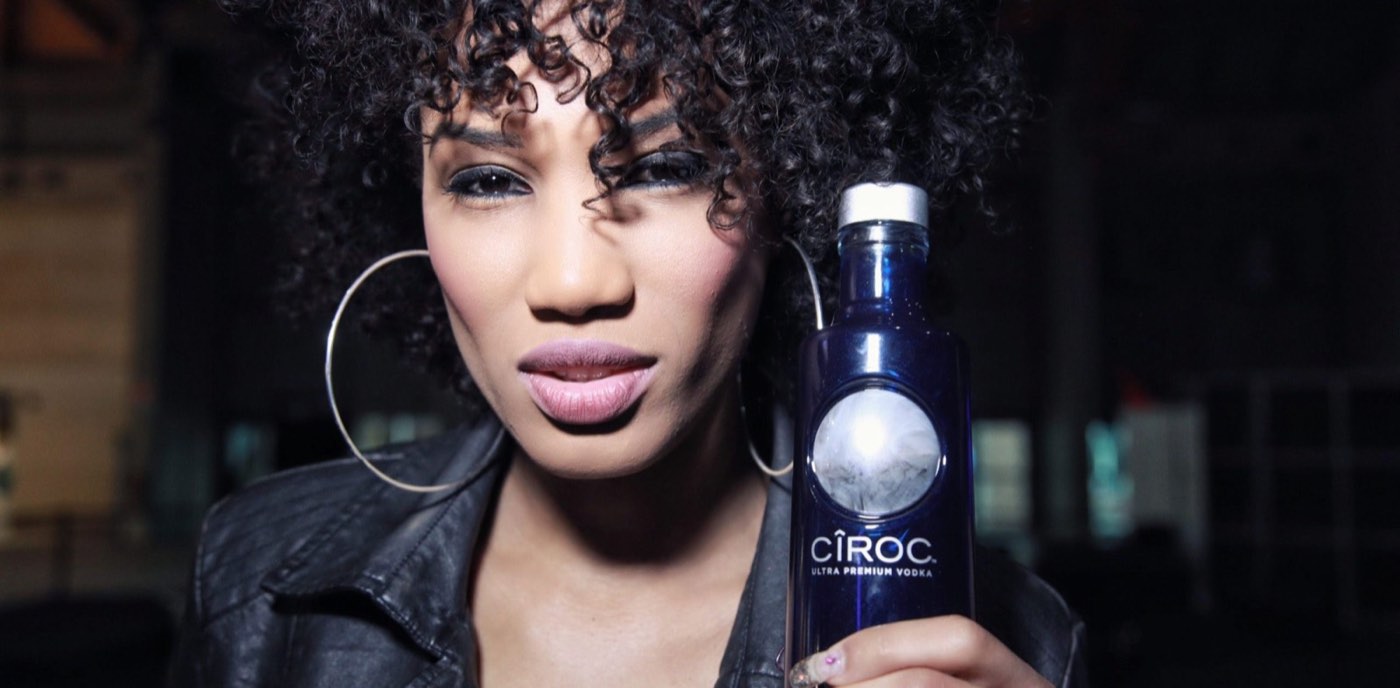 Ritratto realizzato per un evento Vodka C&icirc;roc